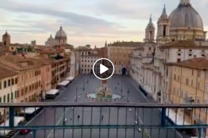 La musica di Morricone riempie piazza Navona: Deborah's  Theme sui tetti di Roma