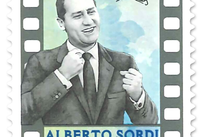 100 anni Alberto Sordi, Poste Italiane lo celebra con un francobollo speciale