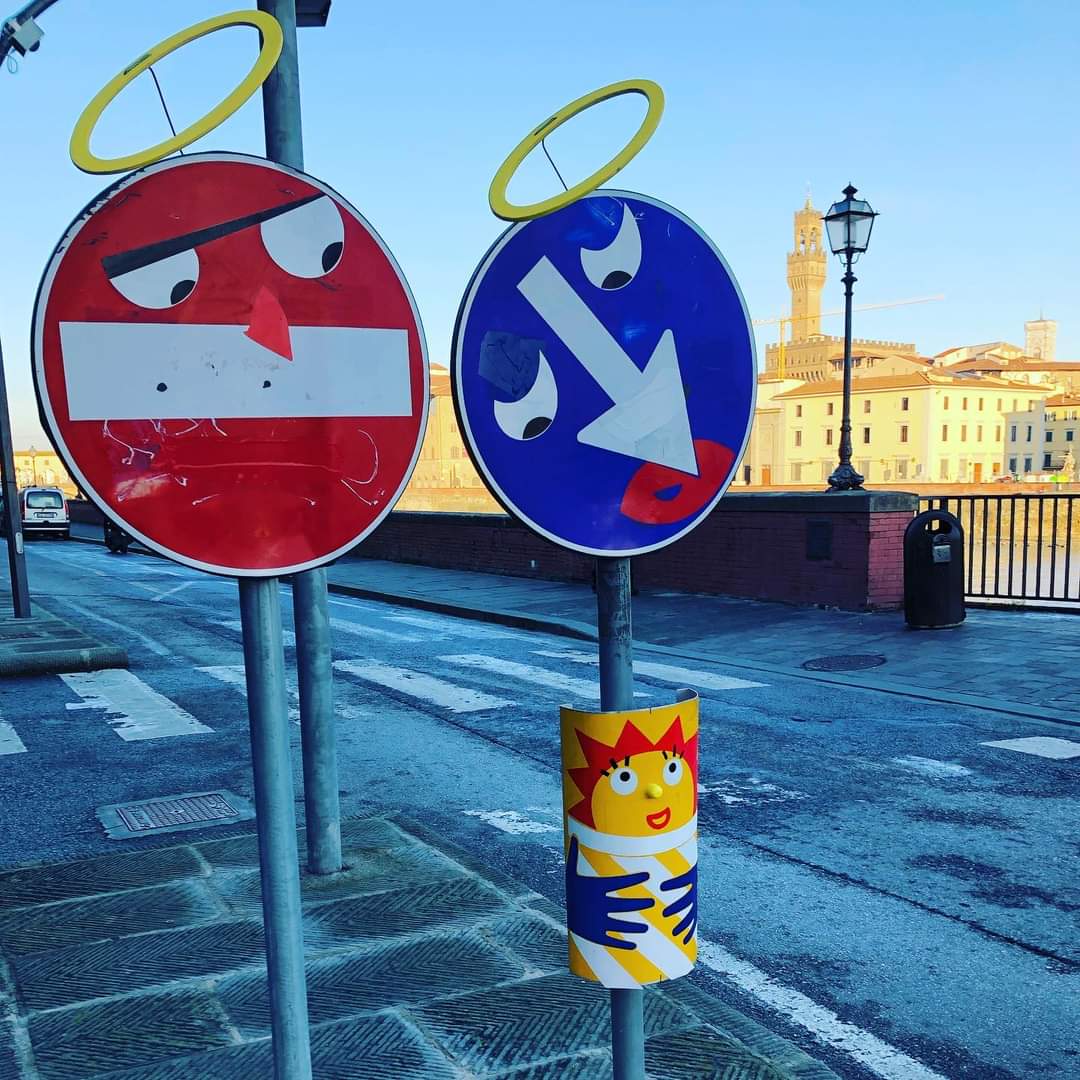 A Firenze il presepe alternativo: quando la street art stupisce per semplicità