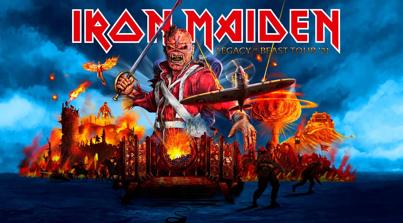 Iron Maiden: rinviata la data italiana del Legacy Of the Beast Tour