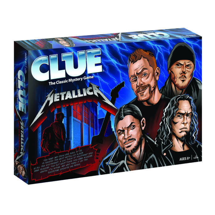 Metallica metallica clue hasbro