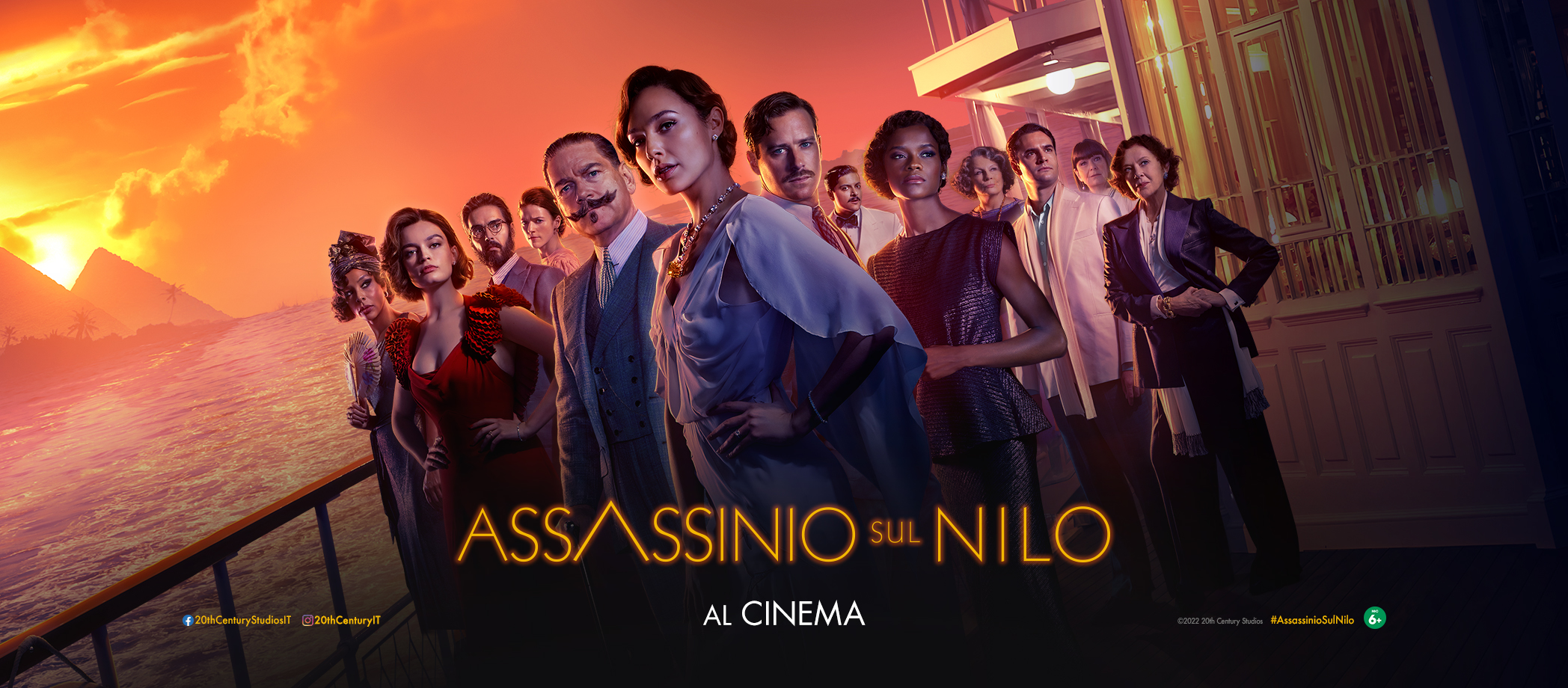 Assassinio sul Nilo arriva al cinema: oggi il debutto in Italia