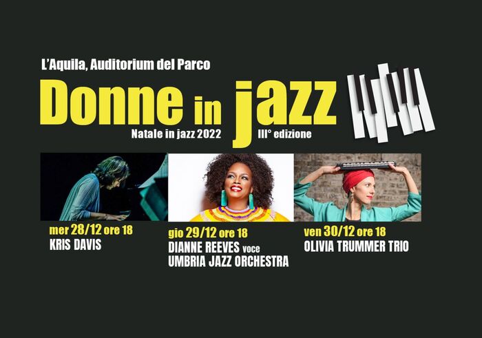 Donne in Jazz, mini-rassegna all'Aquila in collaborazione con Umbria Jazz