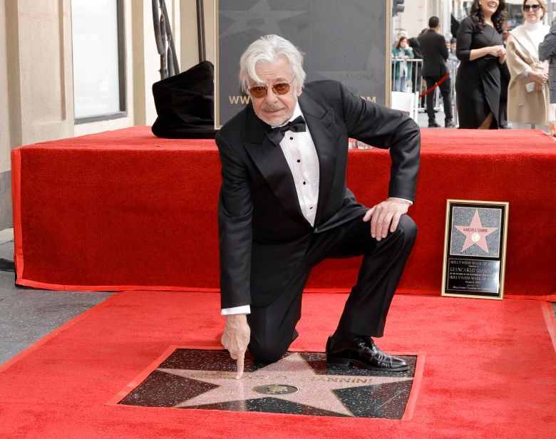 Posata la stella di Giannini sulla "Walk of Fame" a chiusura del Filming Italy Los Angeles