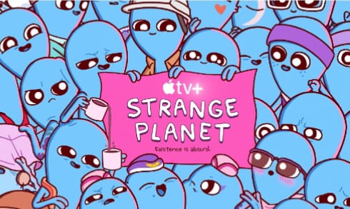 "Strange Planet - Uno strano mondo": la nuova serie animata per adulti arriva su Applet Tv+
