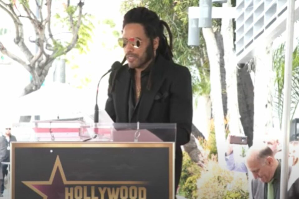 Lenny kravitz walk of fame